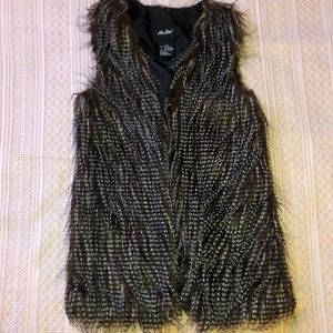 Faux Fur Vest!